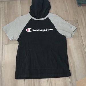 Champion Tshirt/Hoodie with pocket